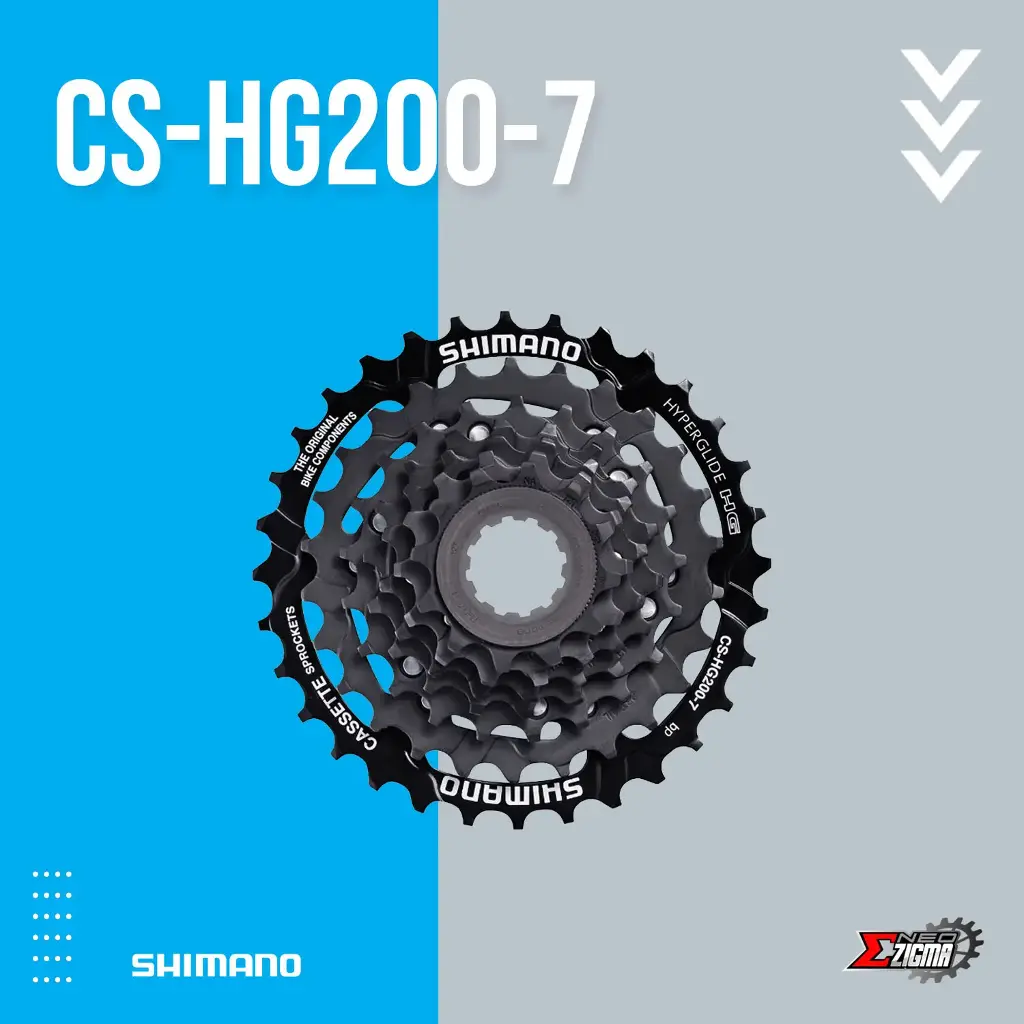 Cassette Sprocket MTB SHIMANO Tourney CS-HG200
