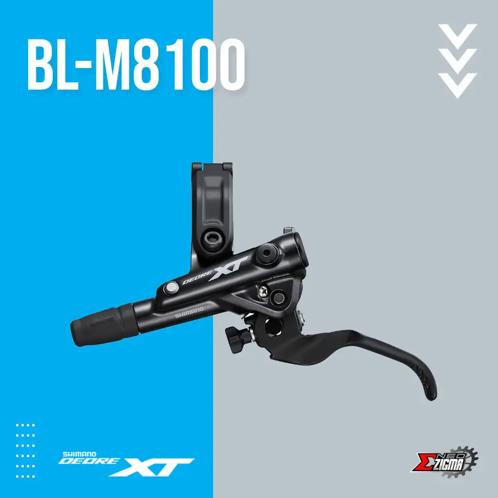 Brake Lever MTB SHIMANO XT BL-M8100 Hydraulic Front Ind. Pack IBLM8100L