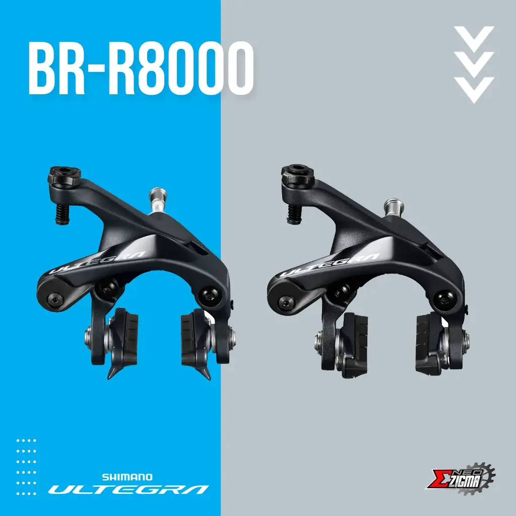Caliper Brake Road SHIMANO Ultegra BR-R8000 F/R Ind. Pack IBRR8000A82