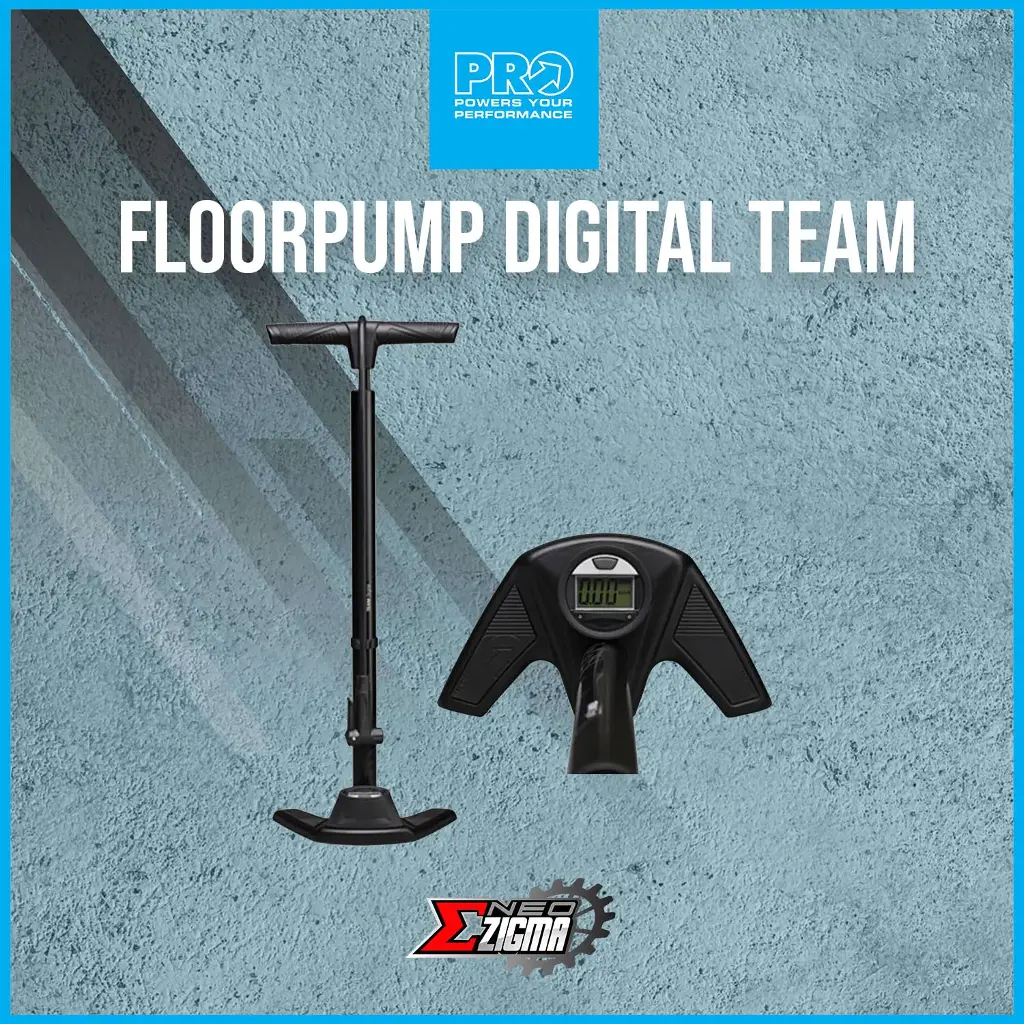 Floor Pump PRO Digital Gauge Team PRPU0101