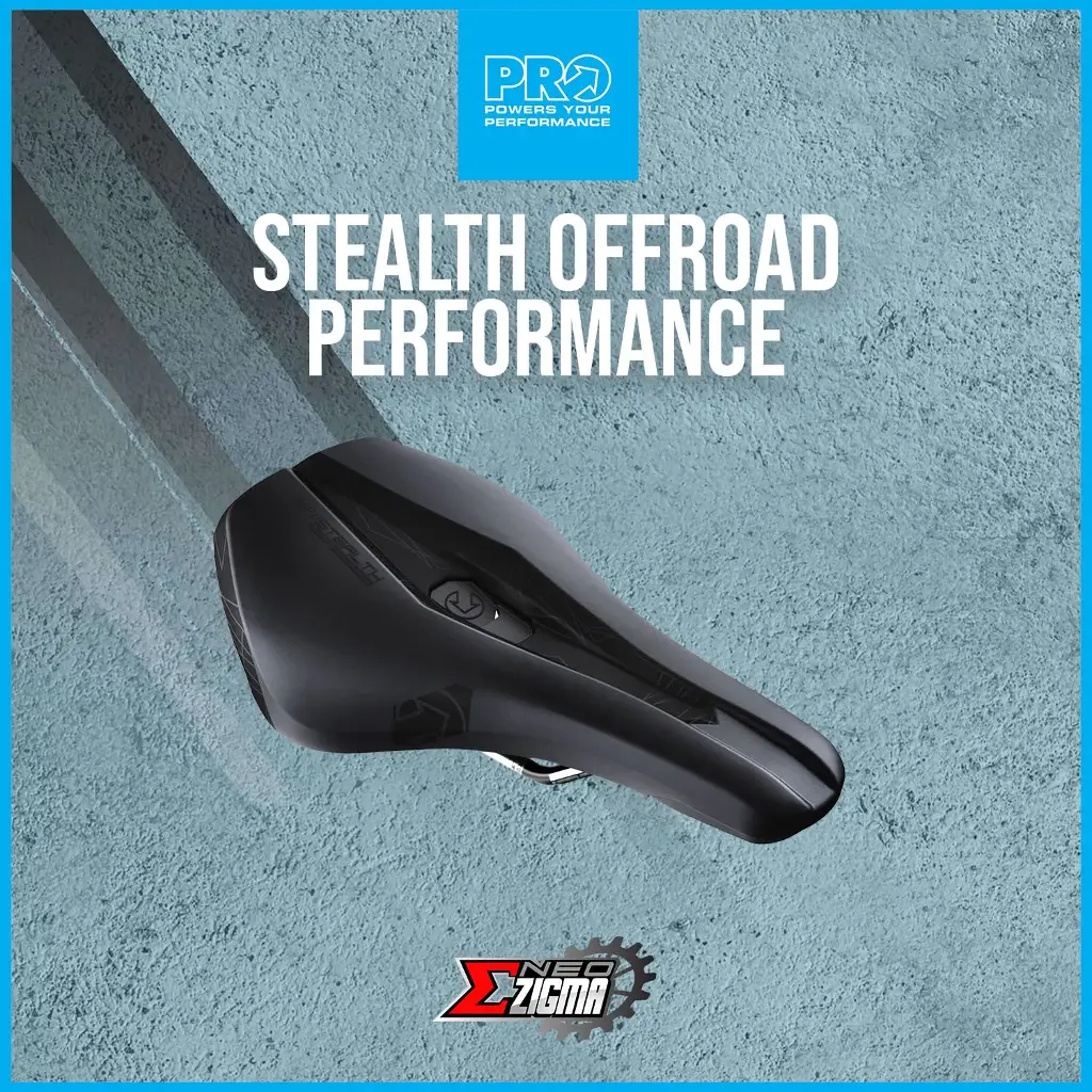 Saddle Road PRO Stealth Offroad Performance Stainless 142mm PRSA0384 Black AF