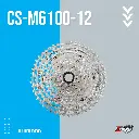 Cassette Sprocket MTB SHIMANO Deore CS-M6100 12-Spd 10-51T ICSM610012051 Micro Spline Ind. Pack