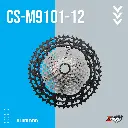 Cassette Sprocket MTB SHIMANO XTR  CS-M9101-12 12-Spd (Hyperglide+) 10-51T Micro Spline Ind. Pack ICSM9101051