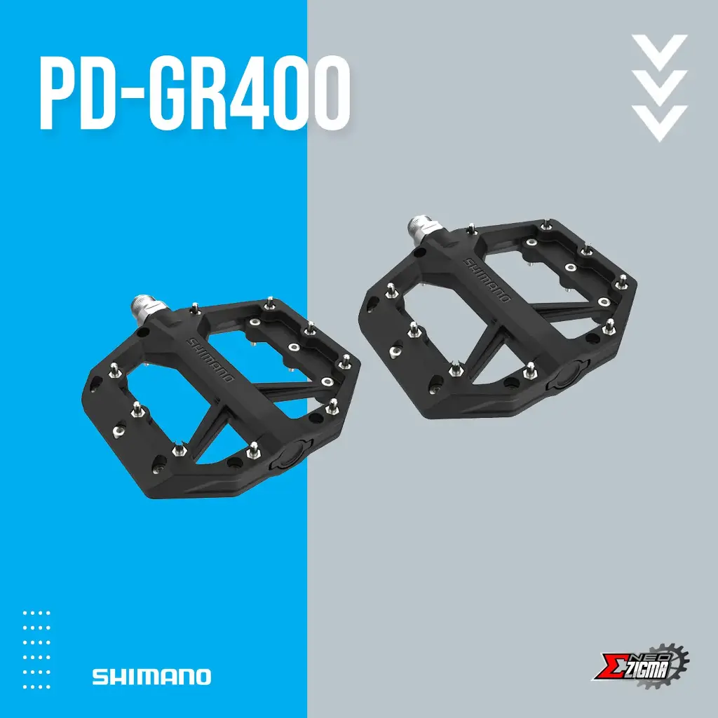 Pedal MTB SHIMANO MTB-Others PD-GR400 Flat EPDGR400L Ind. Pack