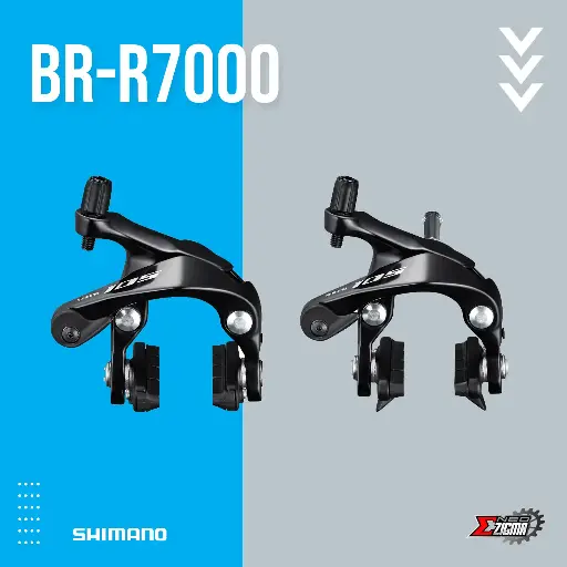 [CBSH123I] Caliper Brake Road SHIMANO 105 BR-R7000 F/R Ind. Pack IBRR7000A82L