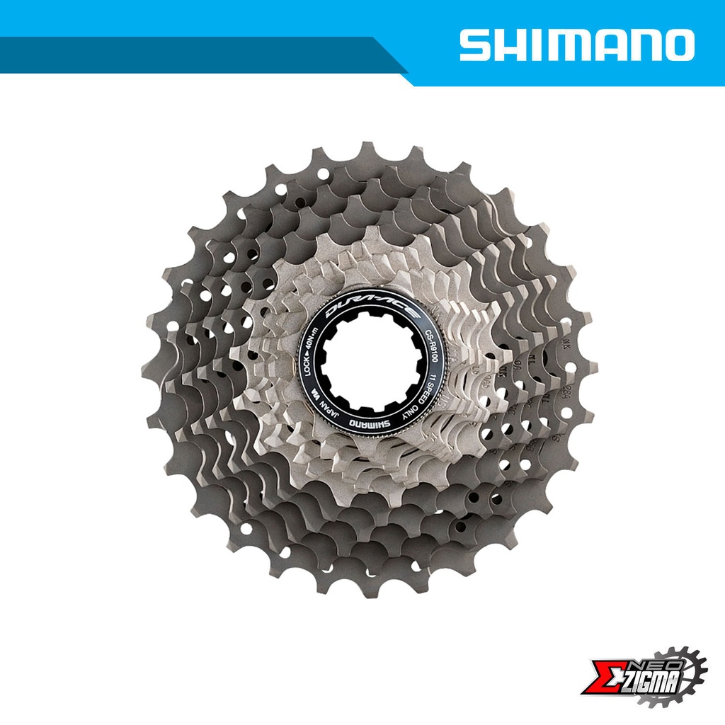 Cassette Sprocket Road SHIMANO Dura-Ace CS-R9100 11-Spd 11-30T Ind. Pack ICSR910011130