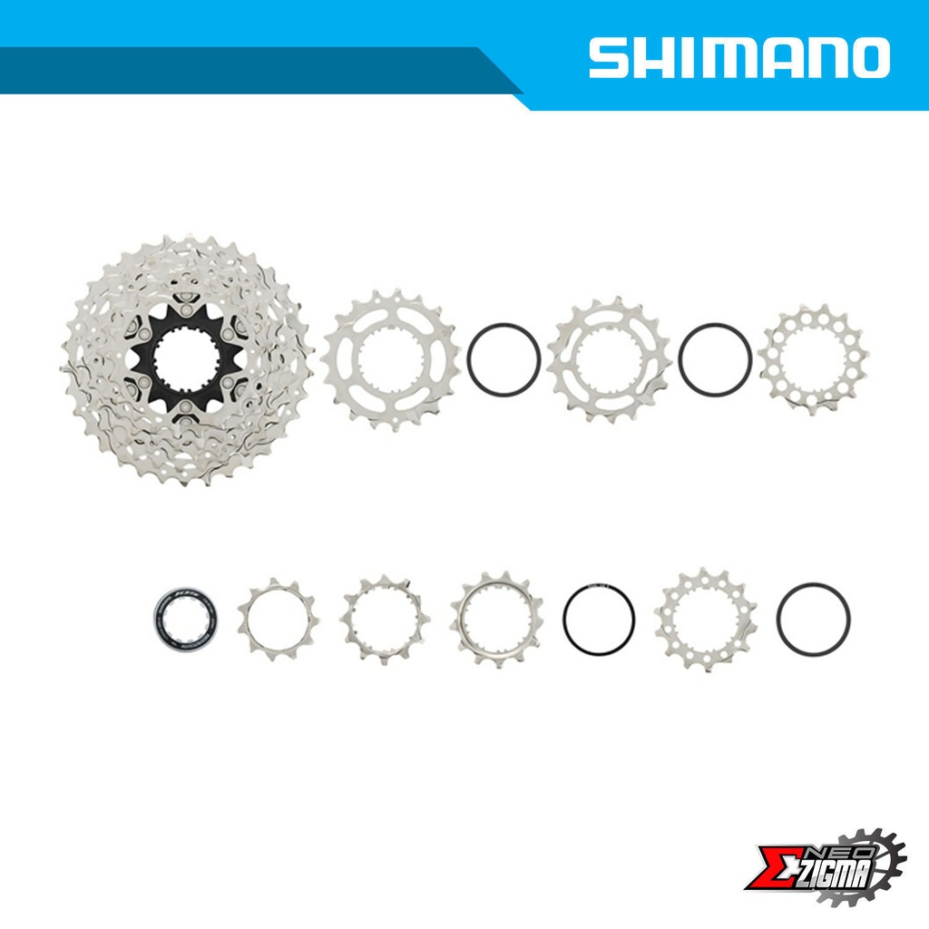 Cassette Sprocket Road SHIMANO 105 CS-R7100 12-Spd 11-34T Ind. Pack ICSR710012134