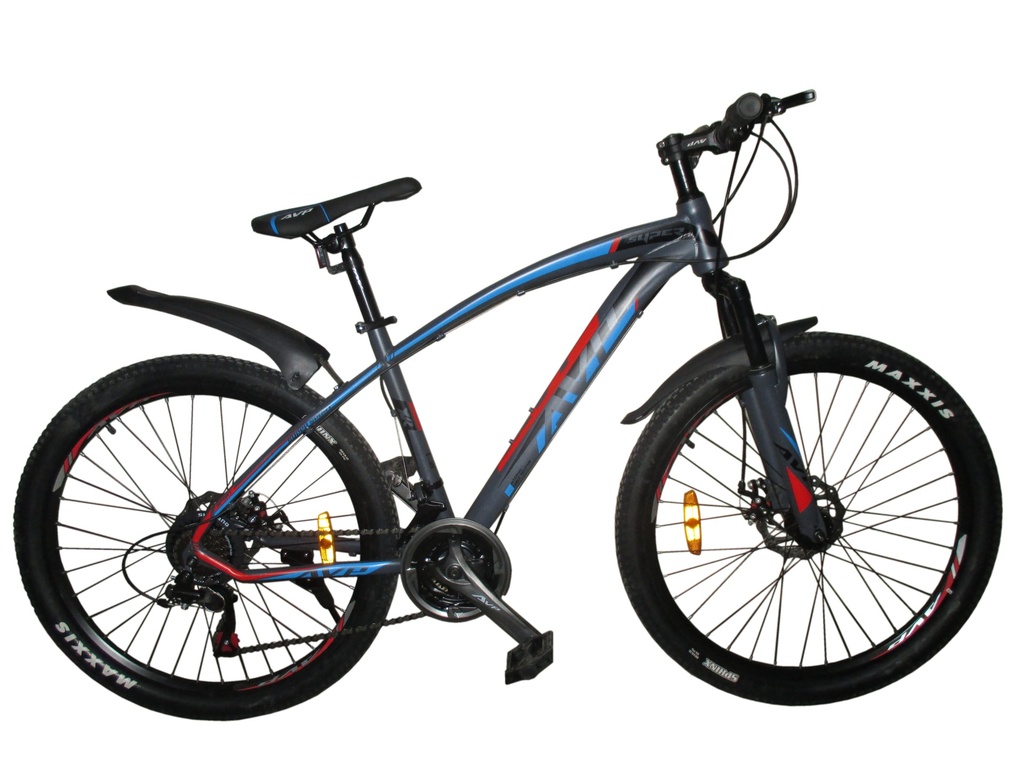 Bicycle Unit MTB 26 AVP Steel Frame w Suspension 21 Spd Disc Brake Rapid Fire Neo Zigma