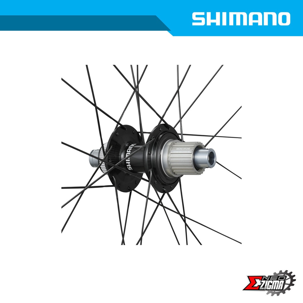 Wheel Set Gravel SHIMANO GRX WH-RX880-700C 12mm E-thru Tubeless For 12-Spd 100/142mm Micro Spline Ind. Pack EWHRX880LFEREDMS70