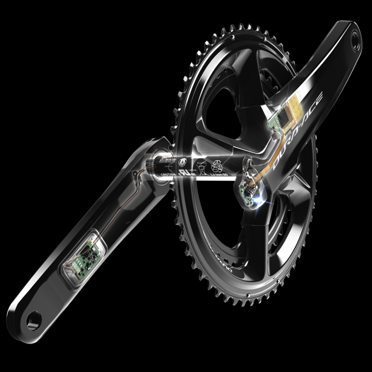 Chainwheel Road SHIMANO Dura-Ace FC-R9200-P 50x34x170mm 12-Spd w/ Power Meter w/o B.B. Parts Ind. Pack IFCR9200PCX04B