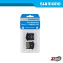 Disc Brake Pad MTB SHIMANO J03A Resin For m6100/7100/8100 w/ Fin Ind. Pack Y8Z298010