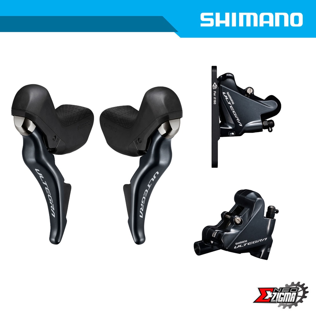 Disc Brake Assembly Road SHIMANO Ultegra BR/ST-R8070/R8025 J-Kit Hydraulic F/R