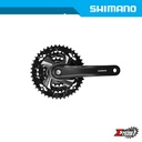 Chainwheel MTB SHIMANO FC-TX801 48x38x28x175mm w/ Chainguard AFCTX801E888CL