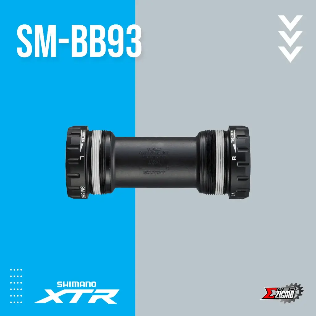 ﻿​B.B. Parts MTB SHIMANO XTR BB-SMBB93 XTR Ind. Pack ISMBB93B﻿