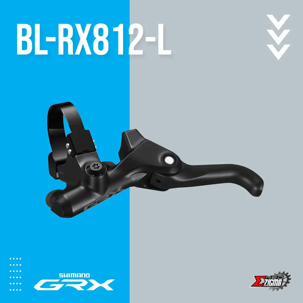 Brake Lever Gravel SHIMANO GRX BL-RX812 Hydraulic Sub Brake Lever Front Ind. Pack IBLRX812L