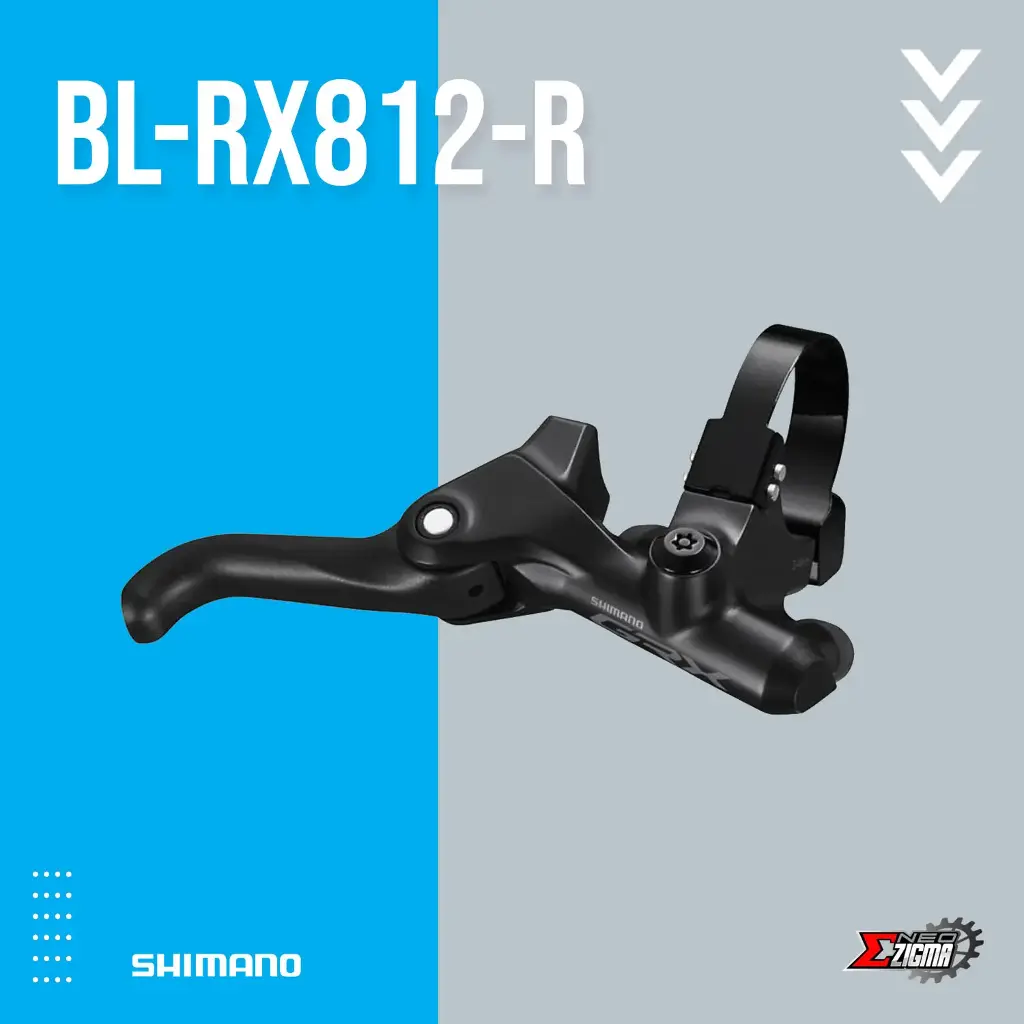 Brake Lever Gravel SHIMANO GRX BL-RX812 Hydraulic Sub Brake Lever Rear Ind. Pack IBLRX812R