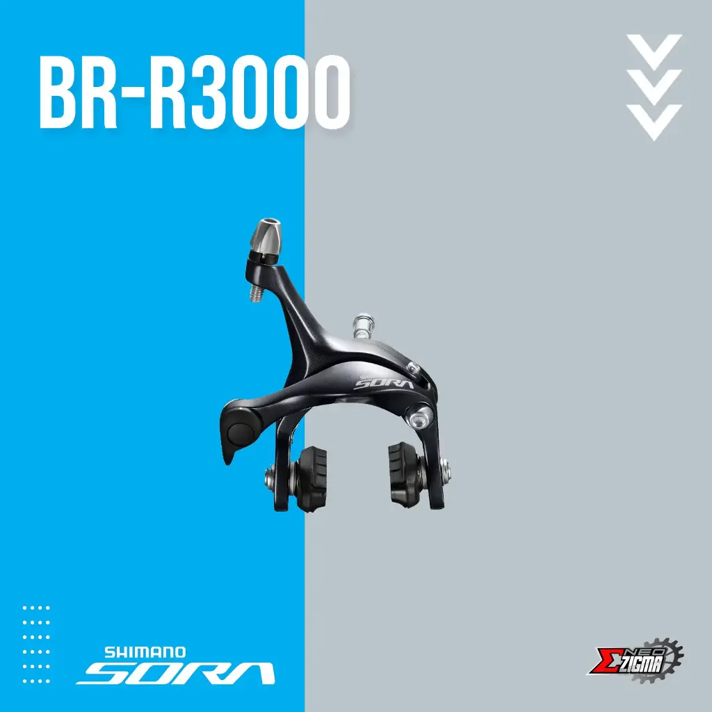 Caliper Brake Road SHIMANO Sora BR-R3000 Front Ind. Pack EBRR3000AF87X