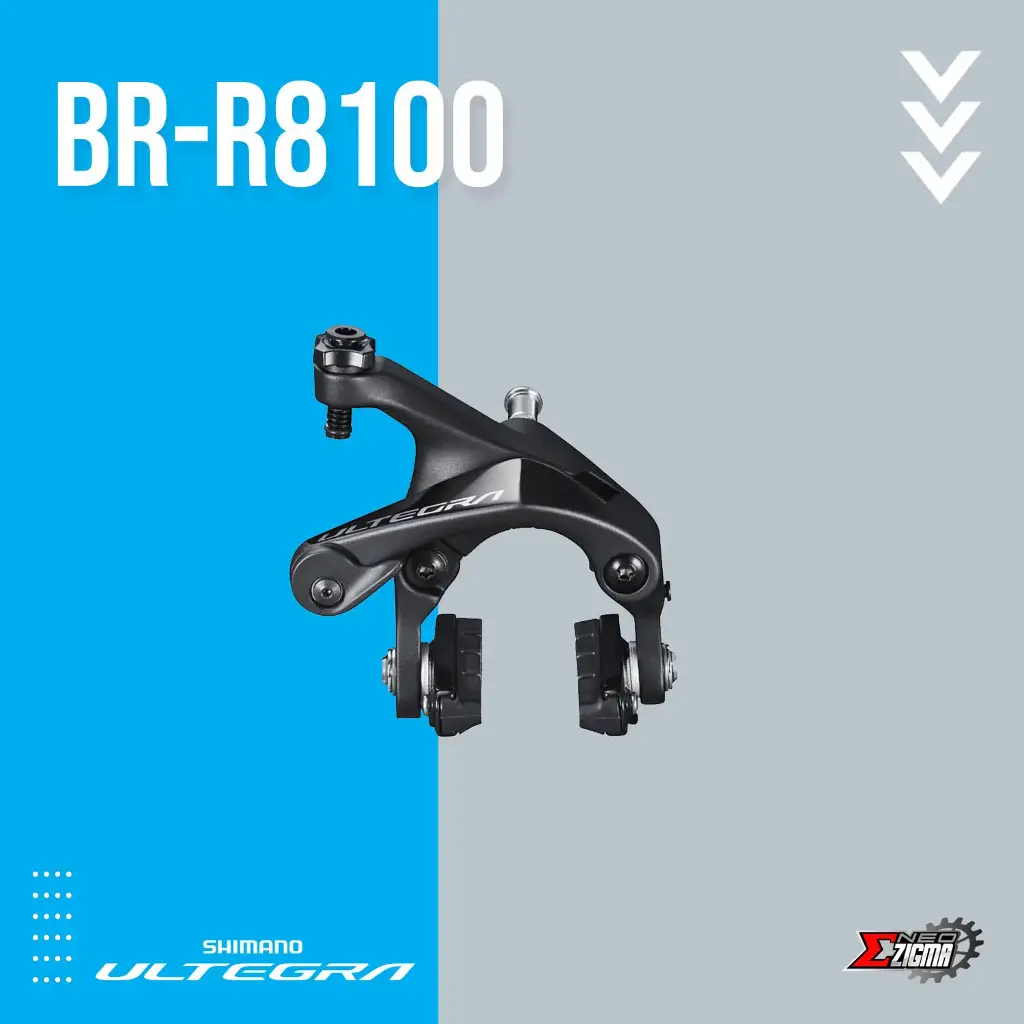 Caliper Brake Road SHIMANO Ultegra BR-R8100 Rear Ind. Pack IBRR8100AR82A
