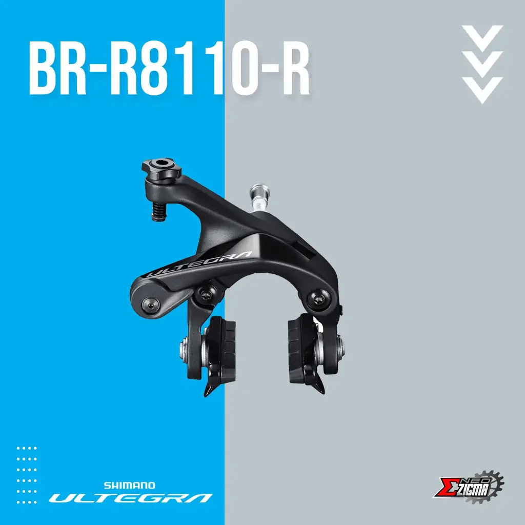 Caliper Brake Road SHIMANO Ultegra BR-R8110 Direct Mount Rear Ind. Pack IBRR8110RS82