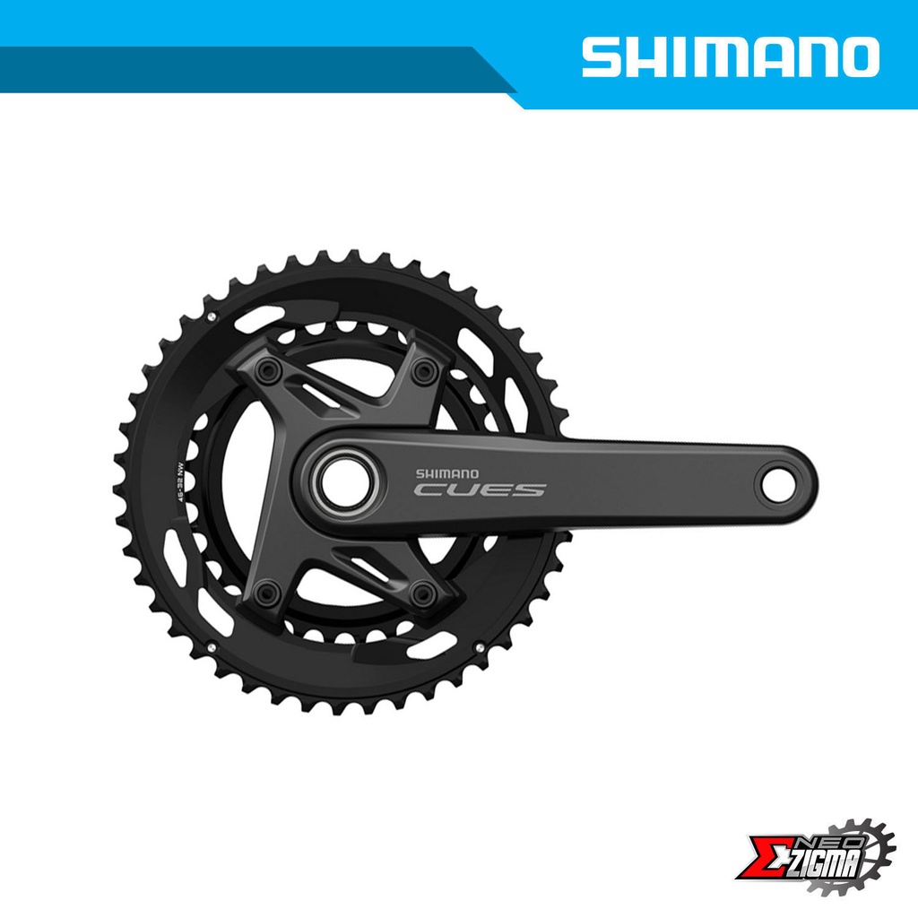 Chainwheel Road/Gravel SHIMANO CUES FC-U6030-2 w/o BB Parts Ind. Pack