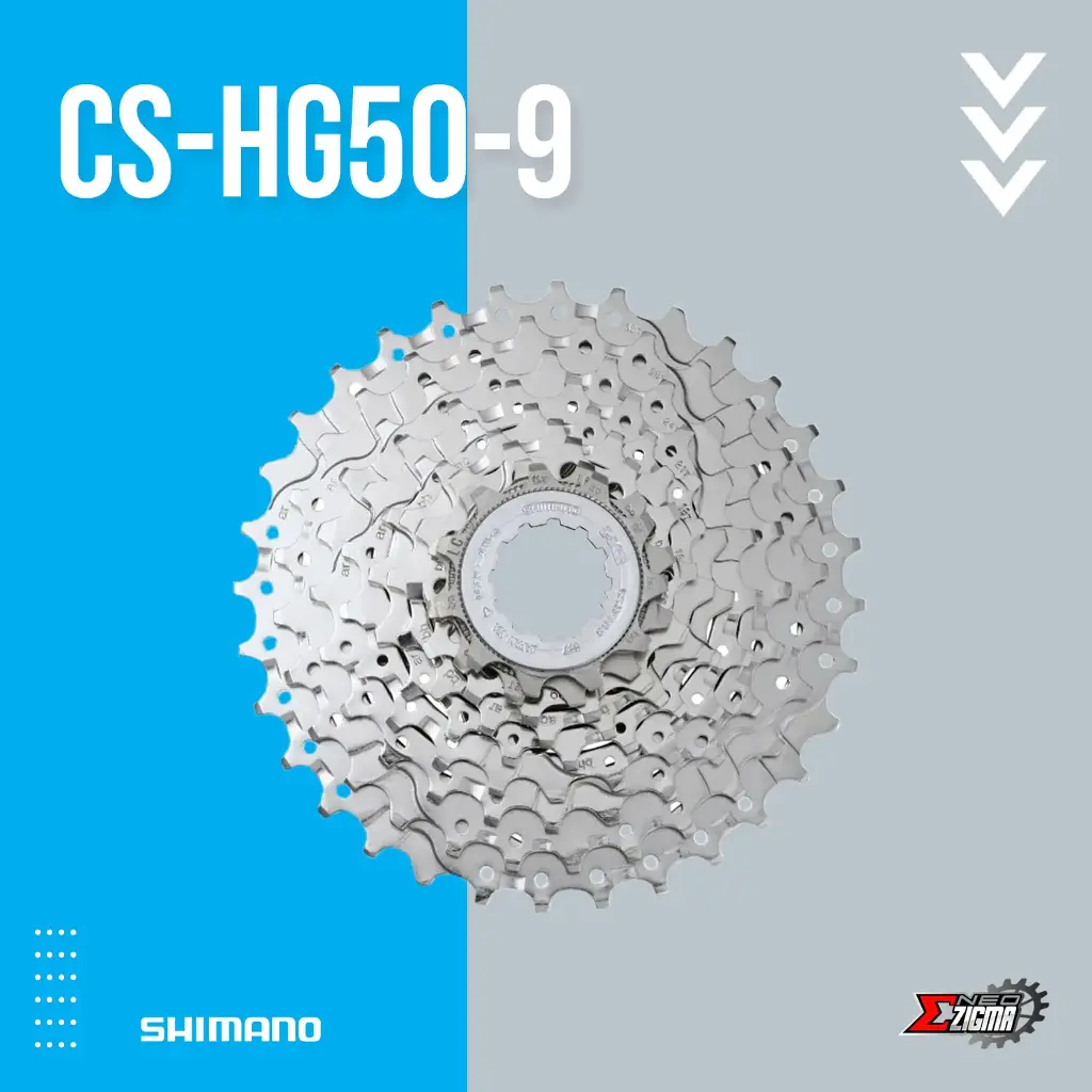 Cassette Sprocket Road SHIMANO Sora CS-HG50 9-Spd 11-30T ICSHG509130