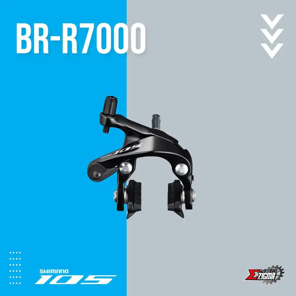 Caliper Brake Road SHIMANO 105 BR-R7000 IBRR7000AF82XL Front Ind. Pack