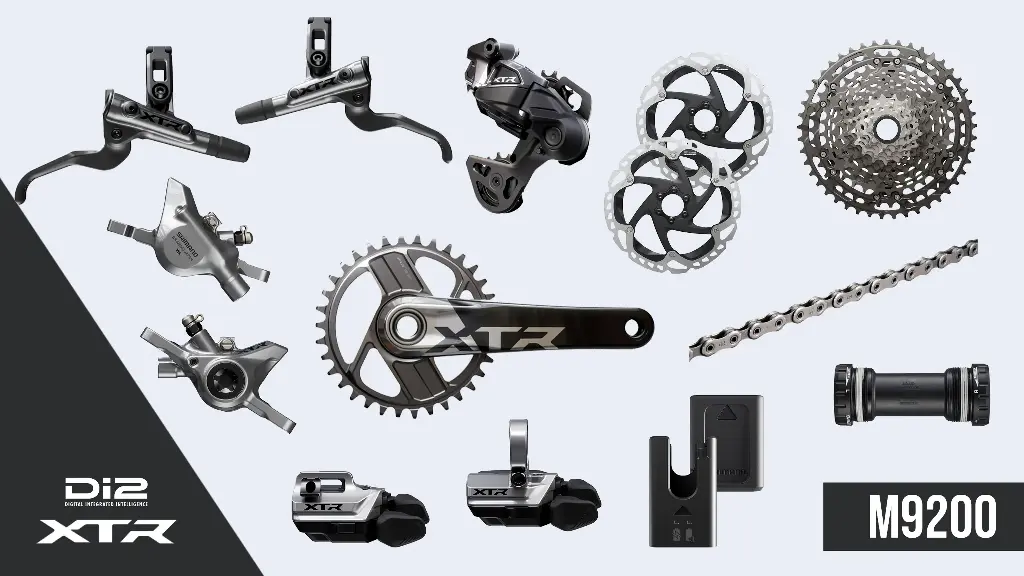 Group Set MTB SHIMANO XTR Di2 M9200 51T 1x12-Spd Hydraulic, Full Wireless, Full Group