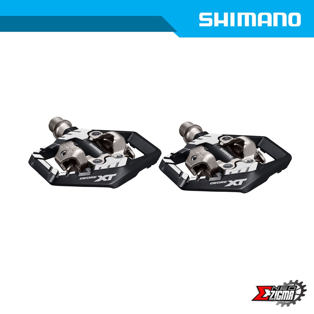 Pedal MTB SHIMANO XT PD-M8120 SPD Dual Sided Flat Trail/Enduro w/ Cleats Ind. Pack EPDM8120