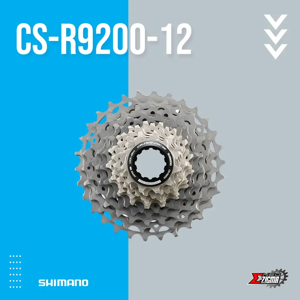 Cassette Sprocket Road SHIMANO Dura-Ace CS-R9200 Ind. Pack