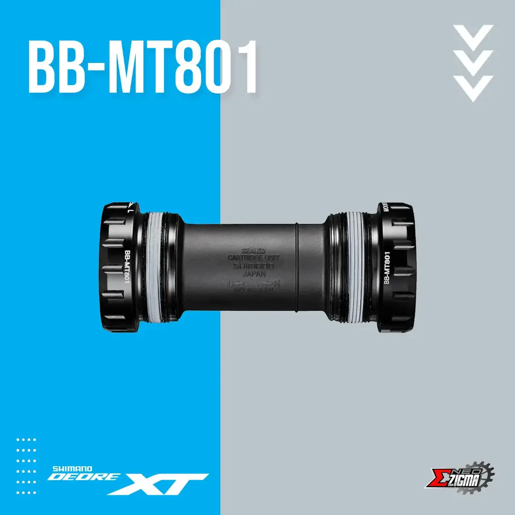 ﻿​B.B. Parts MTB SHIMANO XT BB-MT801 Ind. Pack IBBMT801B﻿