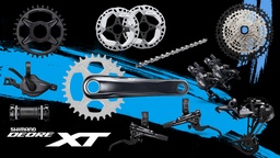 Group Set MTB SHIMANO XT M8100 1x12 Spd Hydraulic Neo Zigma