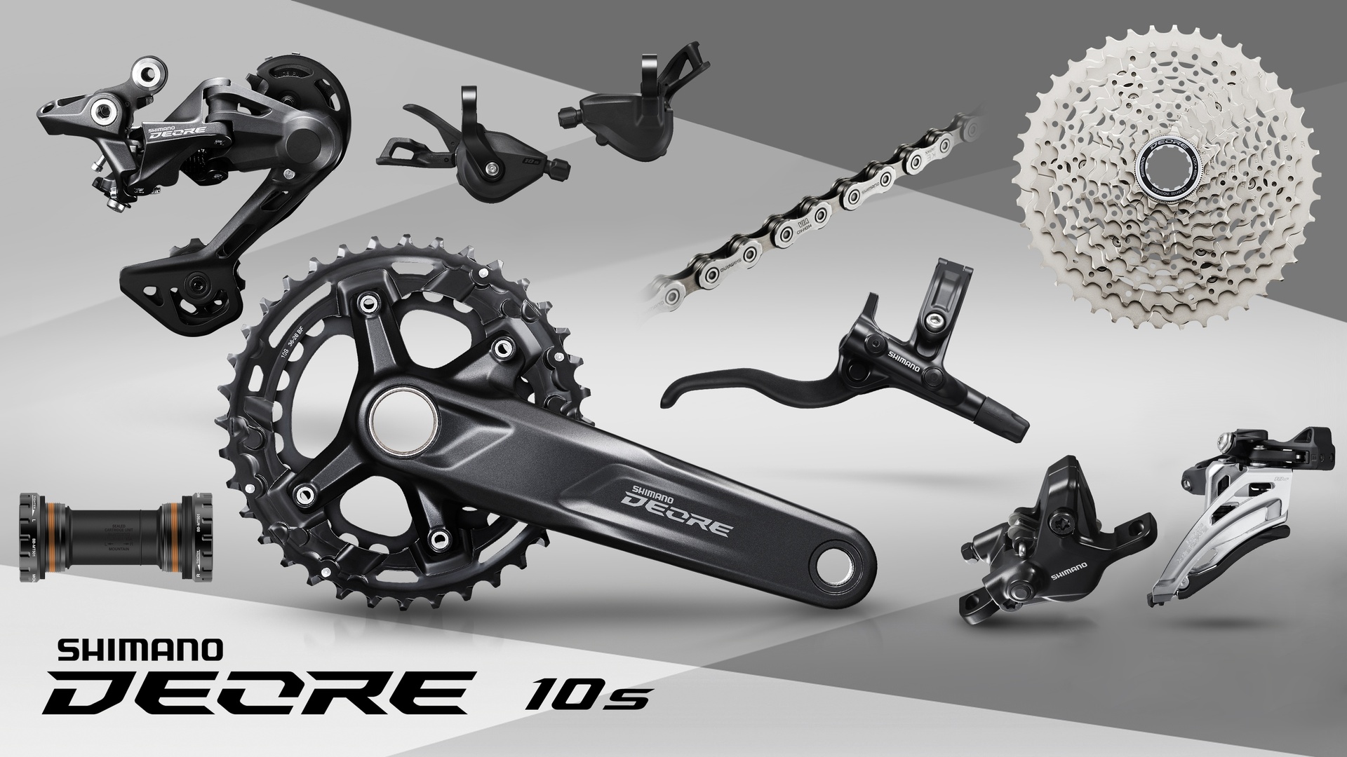 Shimano deore 2x10 groupset 2025