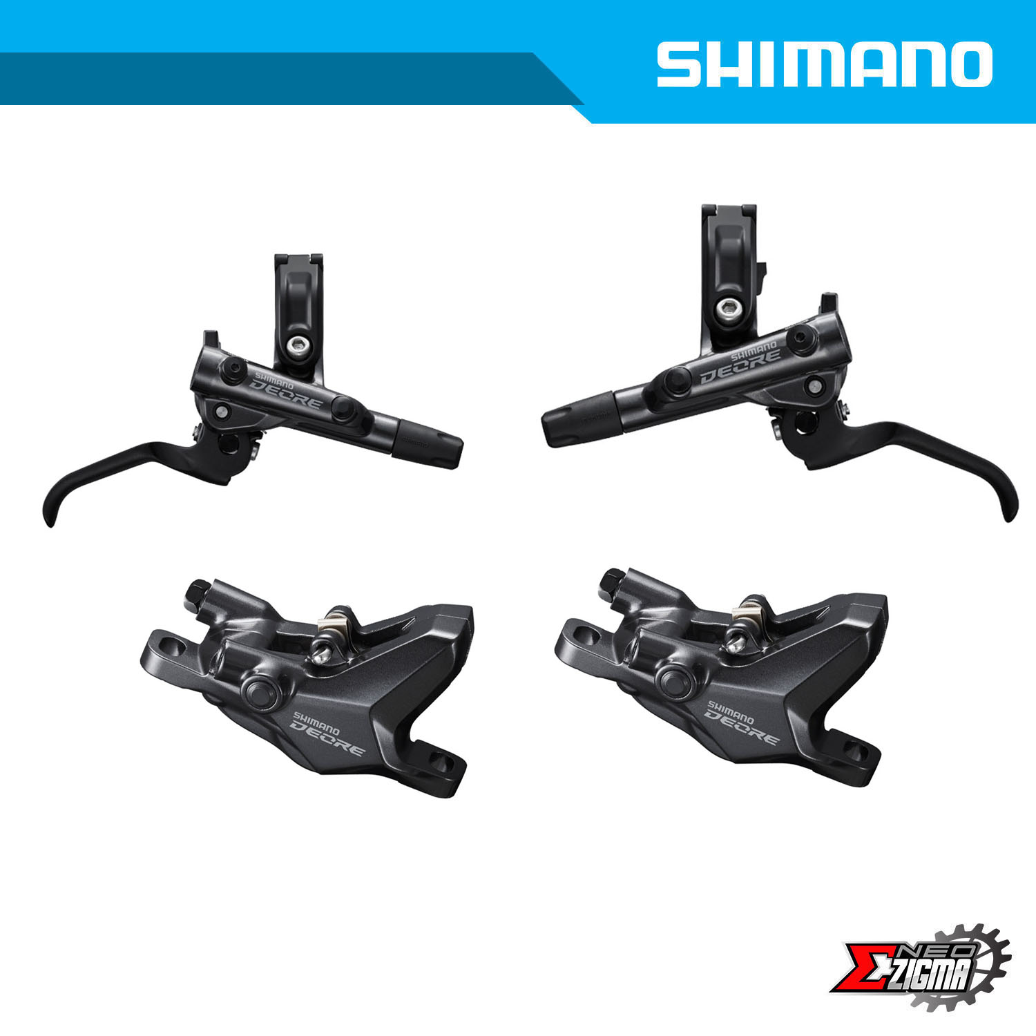 shimano deore hydraulic brakes