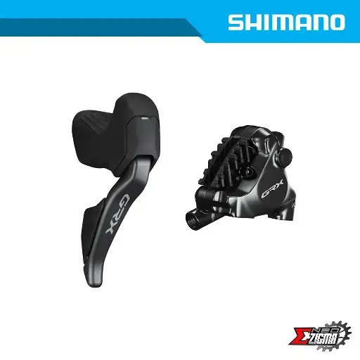 [DBSH005RI] Disc Brake Assembly Gravel SHIMANO GRX Di2 BR-RX820/ST-RX825 12-Spd For 140mm Rotor J-kit w/ Fin Rear Ind. Pack IRX8251DRRDSC170B