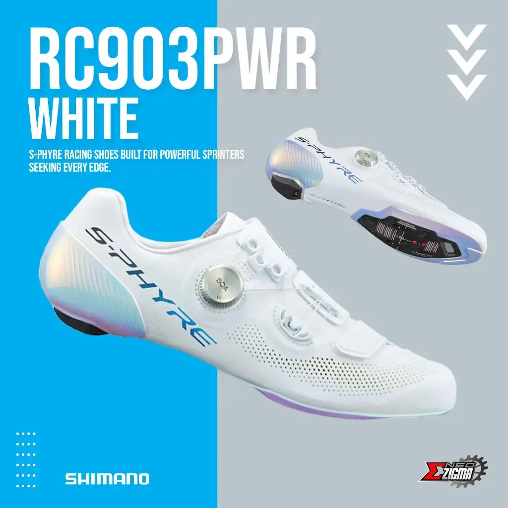シマノ S-PHYRESH-RC903PWR WIDE EU42 S-PHYRE SH-RC903 PWR Wide Cycling Shoes | Road Footwear