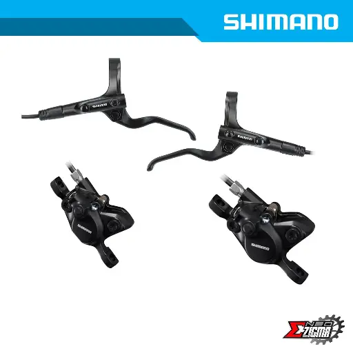 [DBSH097F/R] Disc Brake Assembly MTB SHIMANO Altus BR-MT200/BL-MT201 Hydraulic F/R