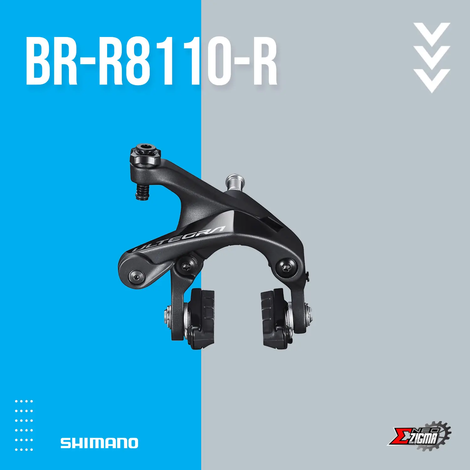 Shimano BR-R9110-RS リヤ用 ダイレクトマウントブレーキ Shimano Dura Ace R9110 ダイレクト マウントブレーキ キャリパー