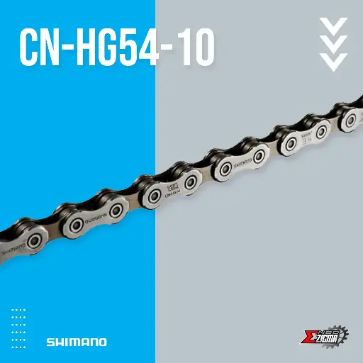 [CNSH142I] Chain MTB SHIMANO Deore CN-HG54 116L 10-Spd Ind. Pack ICNHG54116I