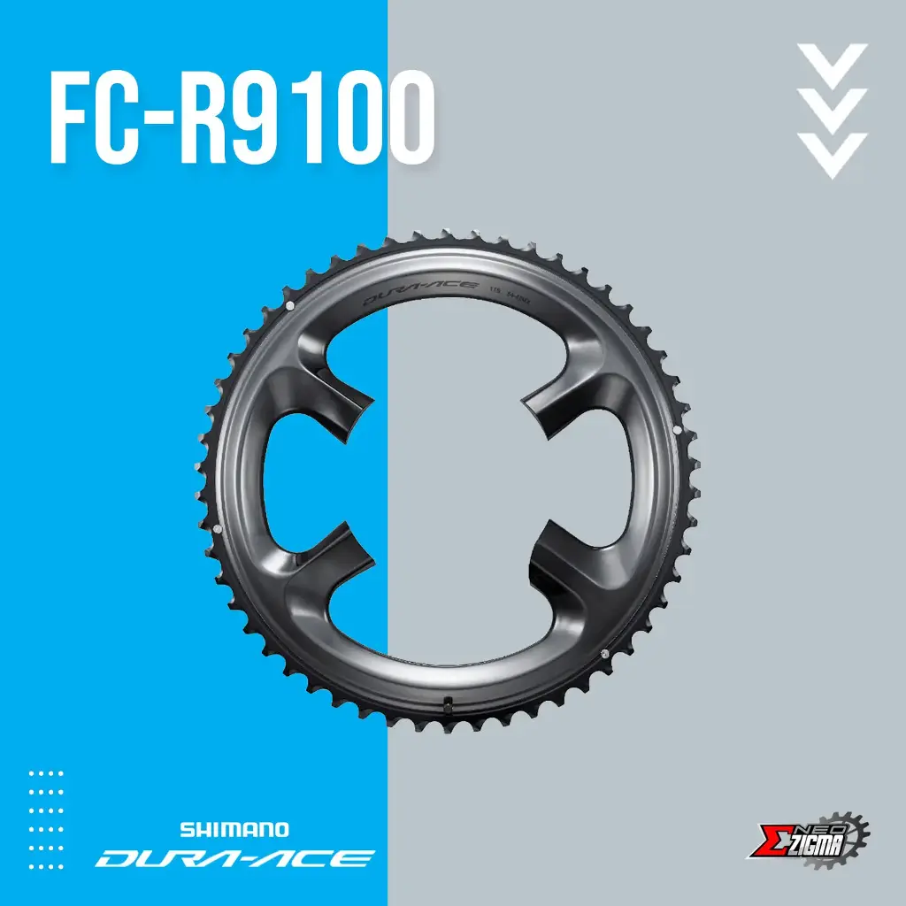 Chainring Road SHIMANO Dura-Ace FC-R9100 55T Ind. Pack | Neo