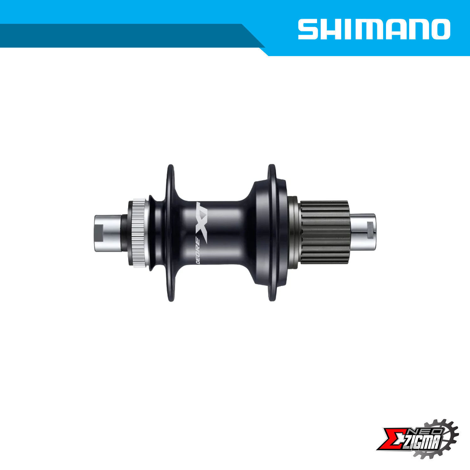Hub MTB SHIMANO XT FH M8110 12x142mm 32H Micro Spline Rear Ind. Pack EFHM8110B Neo Zigma