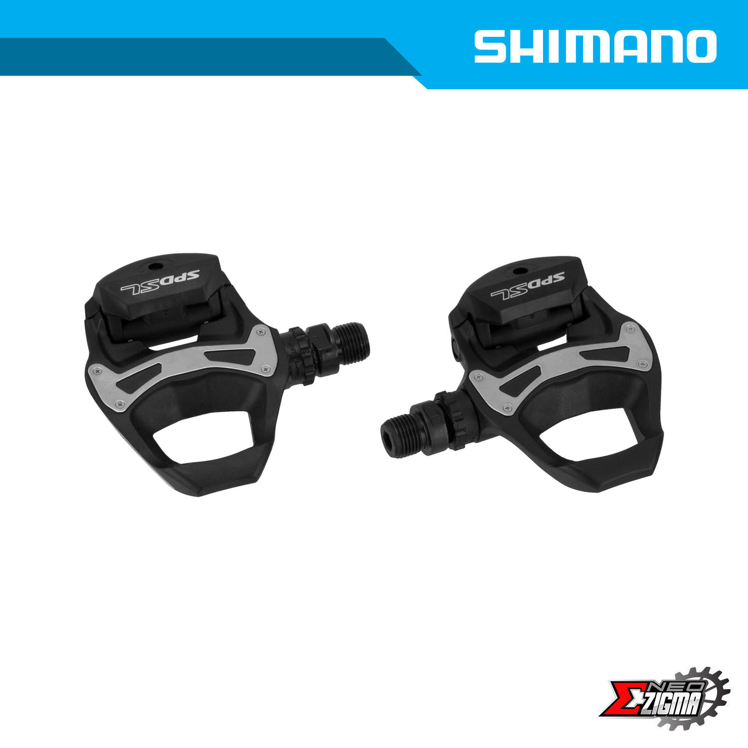 Pedal Road SHIMANO Road Others PD R550 SPD SL Single Sided w Cleats Ind. Pack EPDR550L
