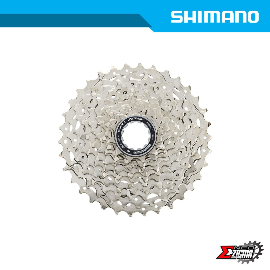 パーツ SHIMANO CS-R7101 11-34T CN-M7100-12 12S Amazon.com : SHIMANO 105 Cs-R7101 12-Speed Cassette Silver
