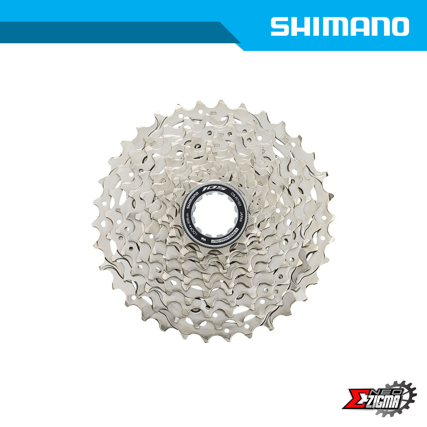 【Ruby】SHIMANO 105 スプロケ CS-R7101-12 シマノ 105 CS-R7101-12 カセットスプロケット11-34T（12S