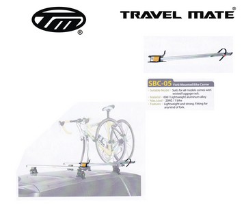 [BCTM102] Bike Carrier TRAVEL MATE SBC-05 (ROOF) Fork Mount 